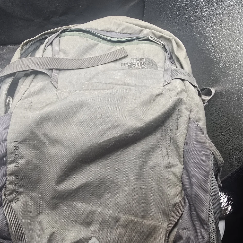 The North‎ Face Iron Peak Gray Backpack